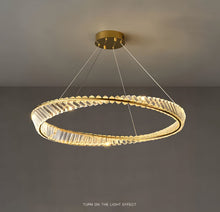 CHARIS (OPEN BOX)-Pendant Crystal Dimmable Light -ZENDUCE