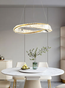 CHARIS (OPEN BOX)-Pendant Crystal Dimmable Light -ZENDUCE