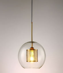 CHISWICK - ZENDUCE - SizeA: Dia 20cm x H 18cm /∅ 7.9″ x H7.1″ / Clear / Silver
