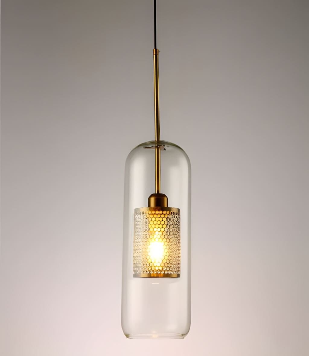 CHISWICK - ZENDUCE - SizeA: Dia 20cm x H 18cm /∅ 7.9″ x H7.1″ / Clear / Silver