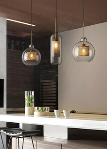CHISWICK - ZENDUCE - SizeA: Dia 20cm x H 18cm /∅ 7.9″ x H7.1″ / Clear / Silver