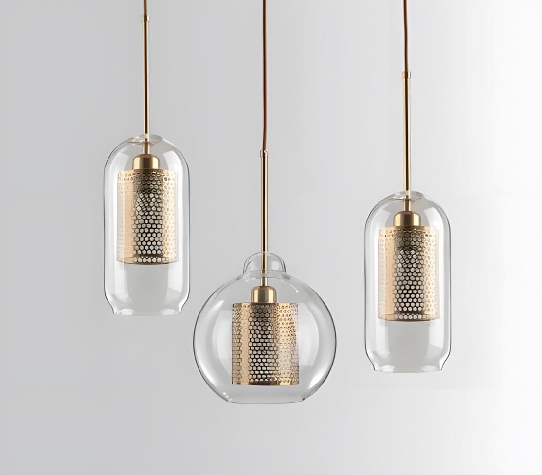 CHISWICK - ZENDUCE - SizeA: Dia 20cm x H 18cm /∅ 7.9″ x H7.1″ / Clear / Silver