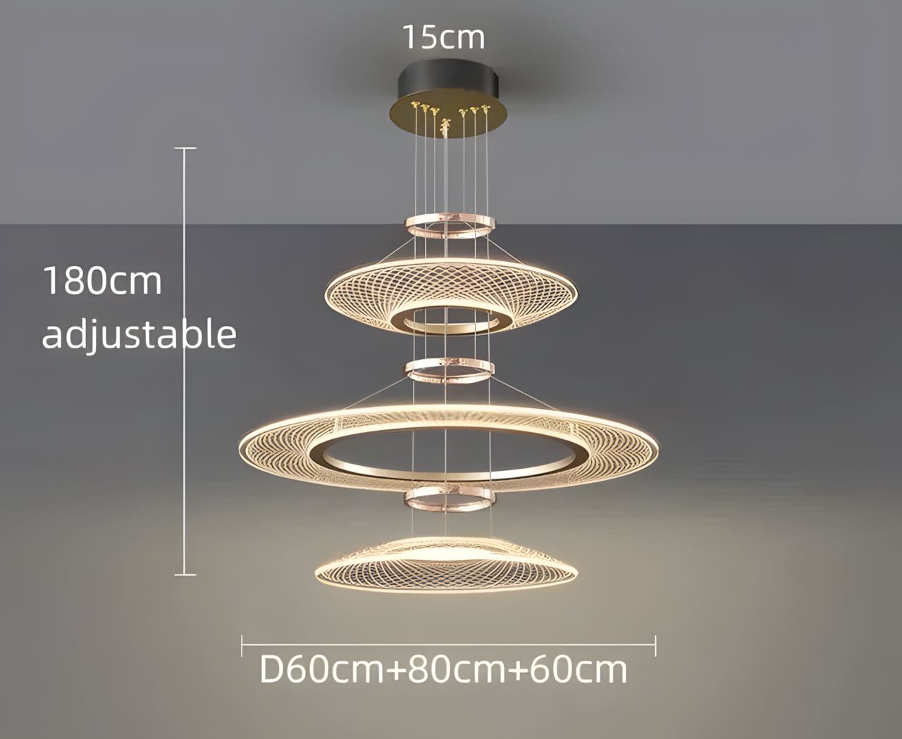 CIRCA-Modern Luxury Art Chandelier-ZENDUCE