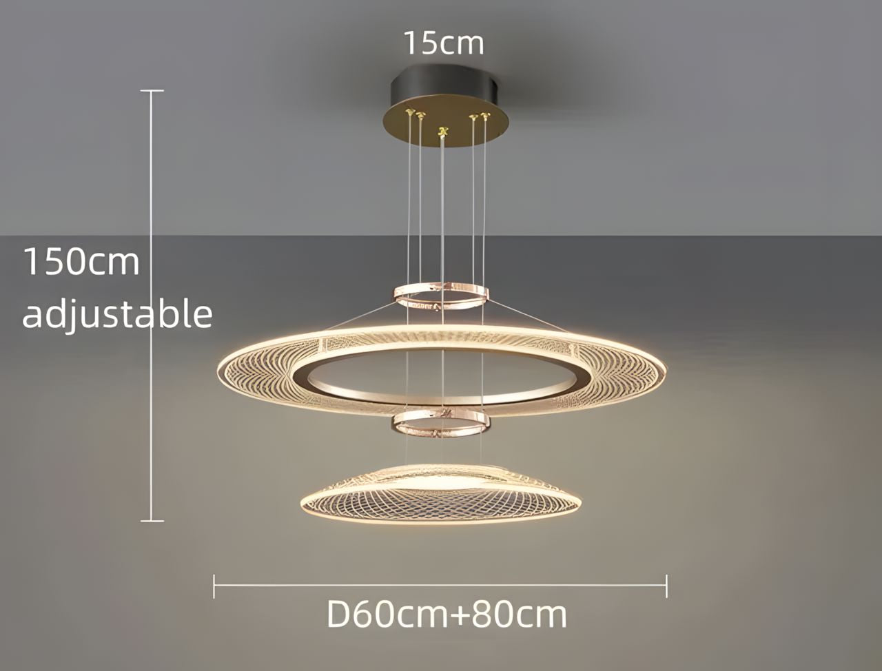 CIRCA-Modern Luxury Art Chandelier-ZENDUCE