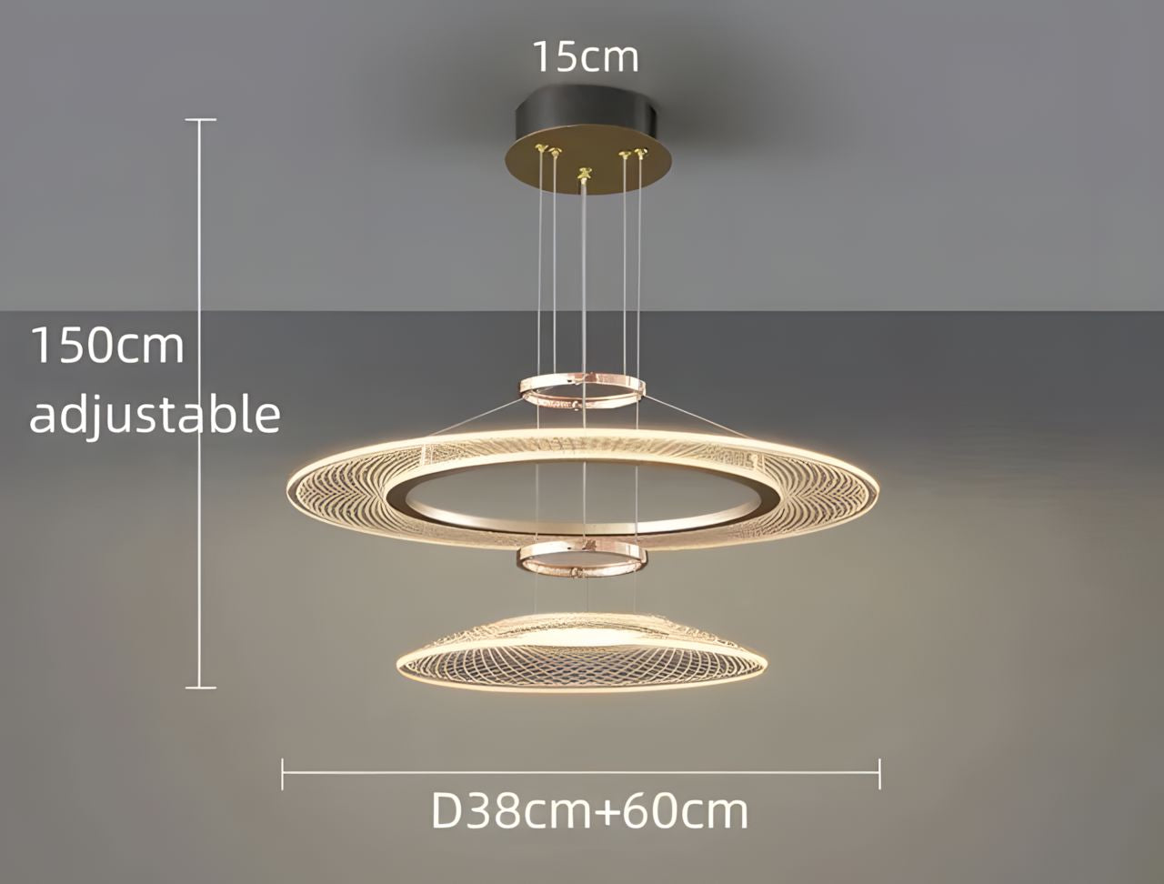 CIRCA-Modern Luxury Art Chandelier-ZENDUCE