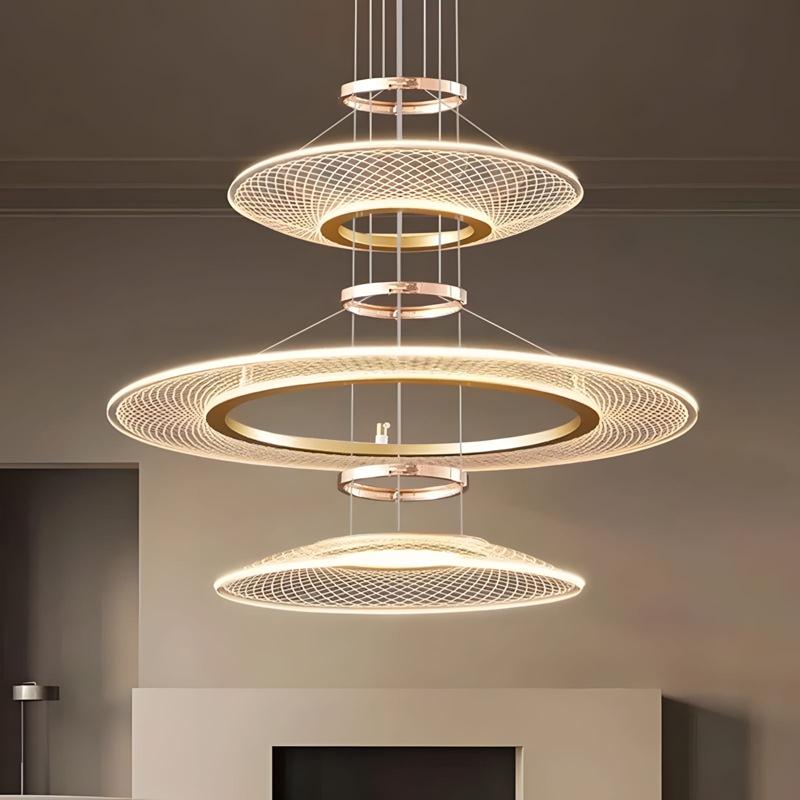 CIRCA-Modern Luxury Art Chandelier-ZENDUCE