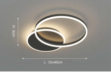 CLARA - ZENDUCE - 2 Circles / Black / Warm White