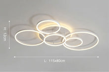 CLARA - ZENDUCE - 6 Circles / Grey / Warm White