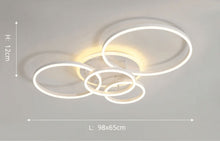 CLARA - ZENDUCE - 5 Circles / Grey / Warm White