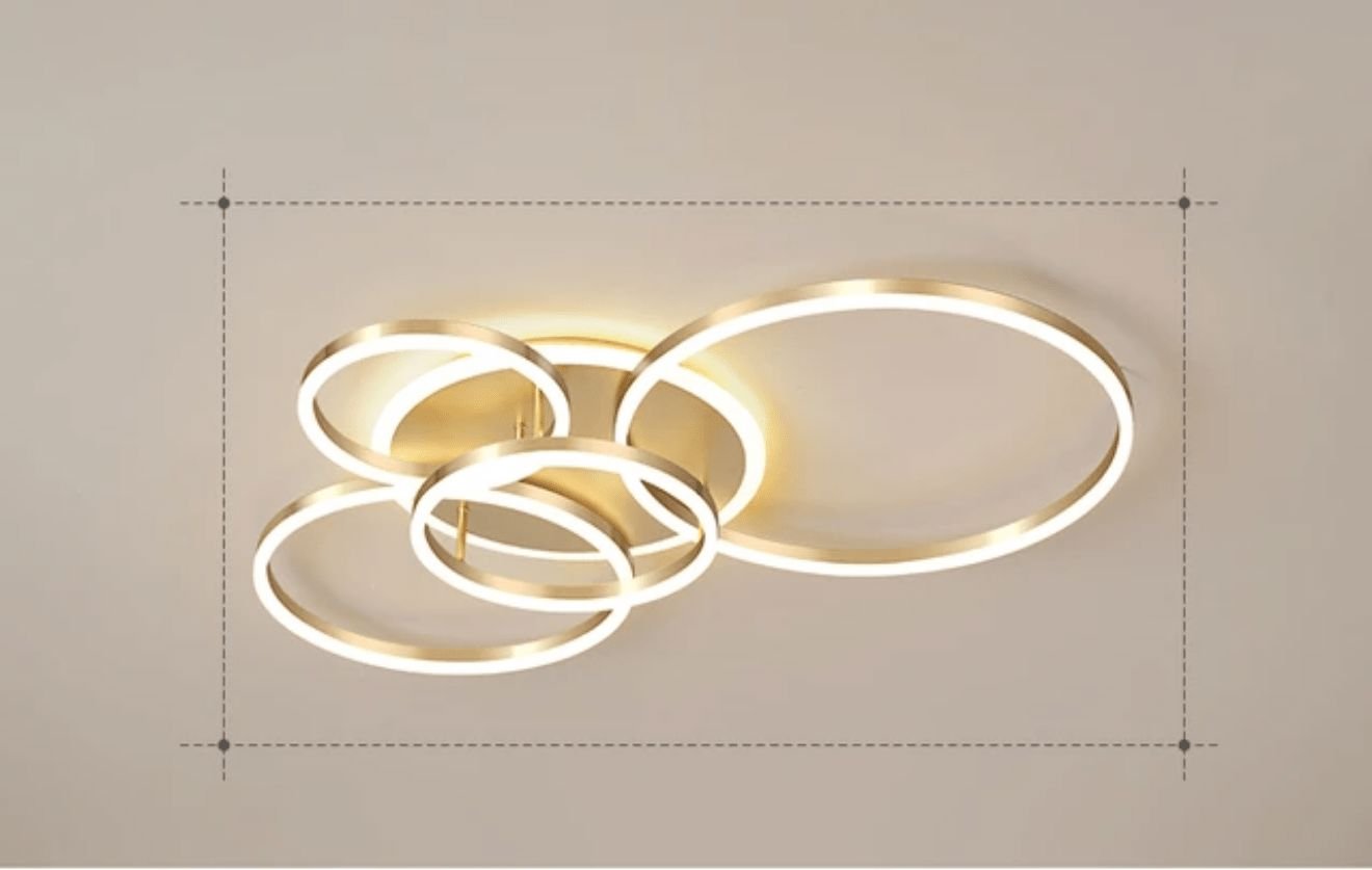 CLARA - ZENDUCE - 2 Circles / Black / Warm White