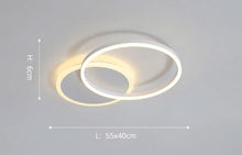 CLARA - ZENDUCE - 2 Circles / Grey / Warm White