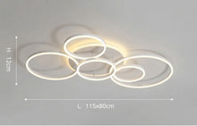 CLARA - ZENDUCE - 2 Circles / Black / Warm White