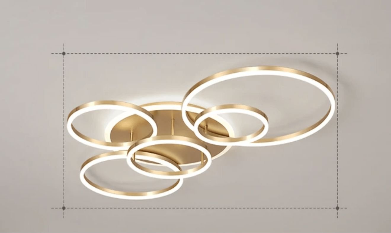 CLARA-Circle LED Dimmable Ceiling Light-ZENDUCE