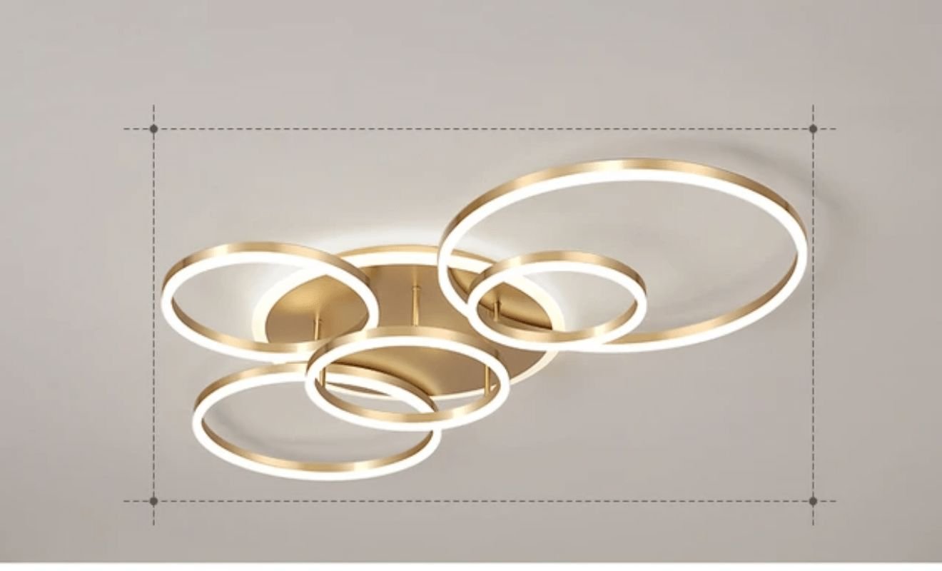 CLARA-Circle LED Dimmable Ceiling Light-ZENDUCE