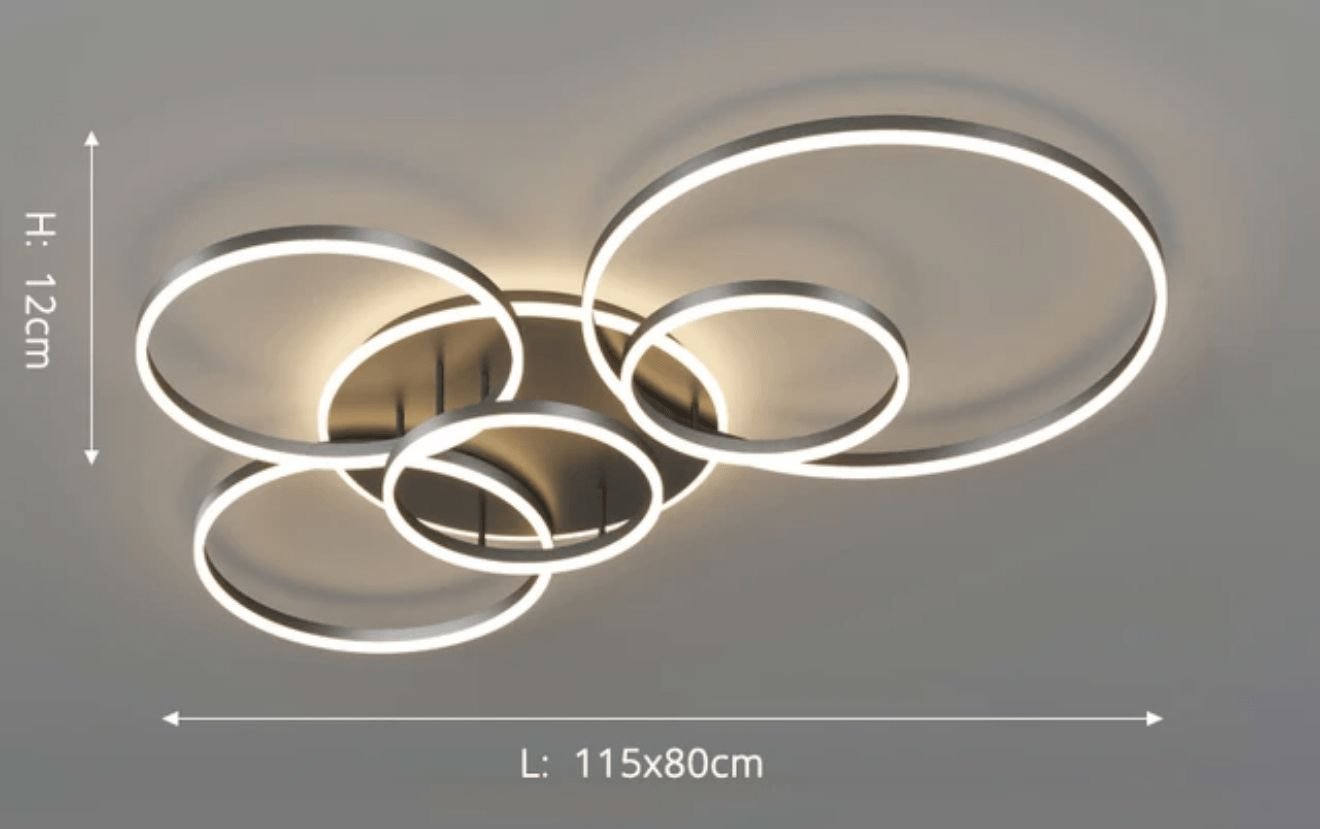 CLARA-Circle LED Dimmable Ceiling Light-ZENDUCE