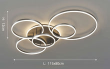 CLARA-Circle LED Dimmable Ceiling Light-ZENDUCE