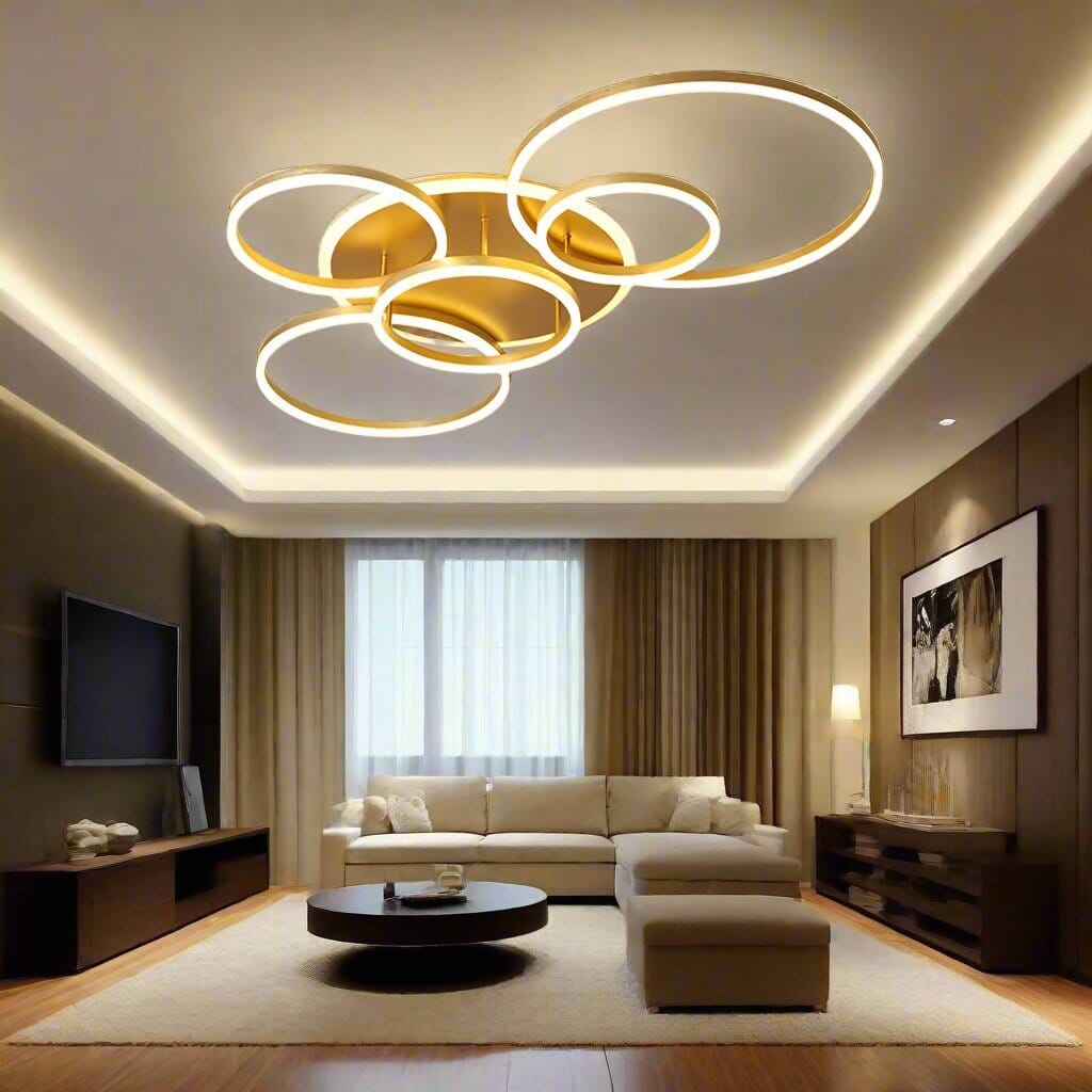 CLARA - ZENDUCE - 2 Circles / Black / Warm White