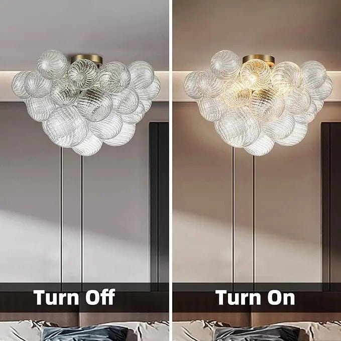 CLUSTER - ZENDUCE - 62cm 3 LED Bulbs Pendant