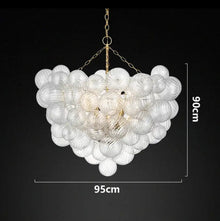 CLUSTER - ZENDUCE - 95cm 12 LED Bulbs Pendant