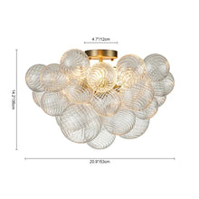 CLUSTER - ZENDUCE - 62cm 3 LED Bulbs Pendant