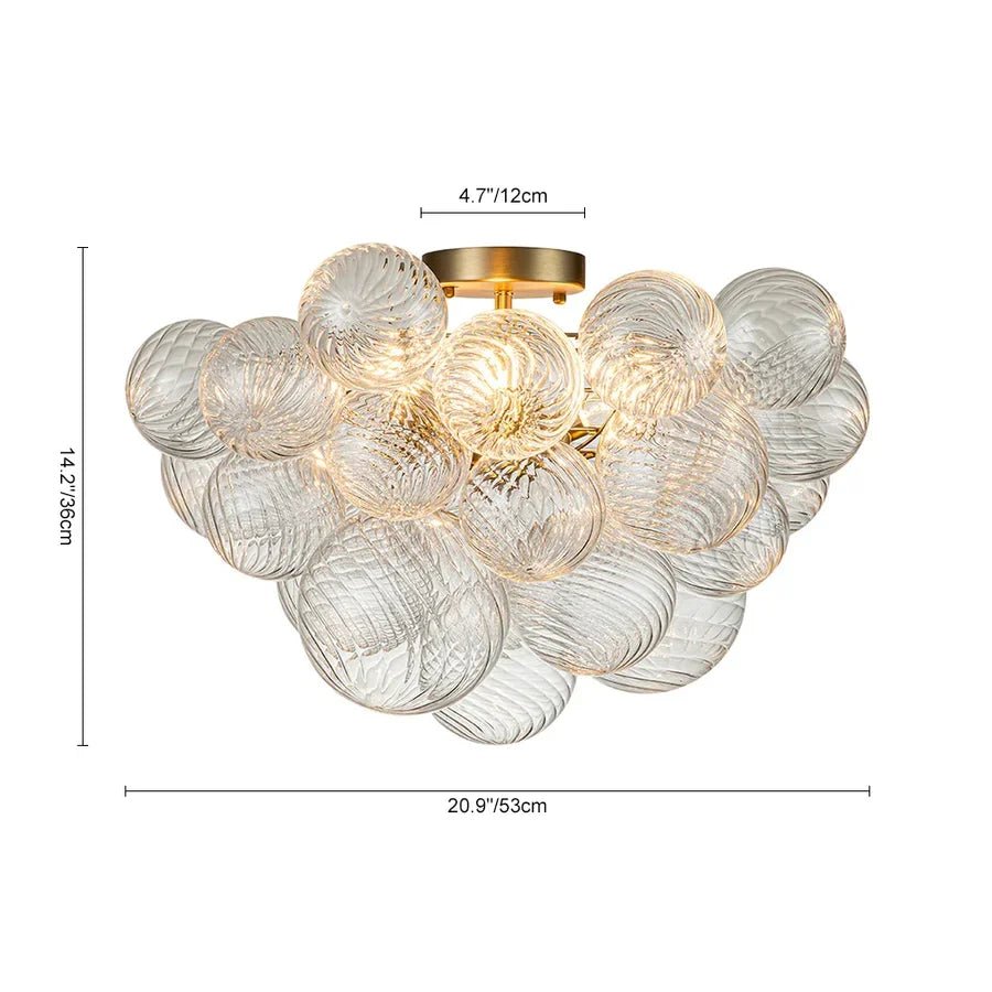 CLUSTER - ZENDUCE - 62cm 3 LED Bulbs Pendant