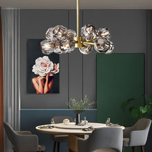 CRISTAL SCURO (Open Box)-Modern Smoked Crystal LED Chandelier-ZENDUCE