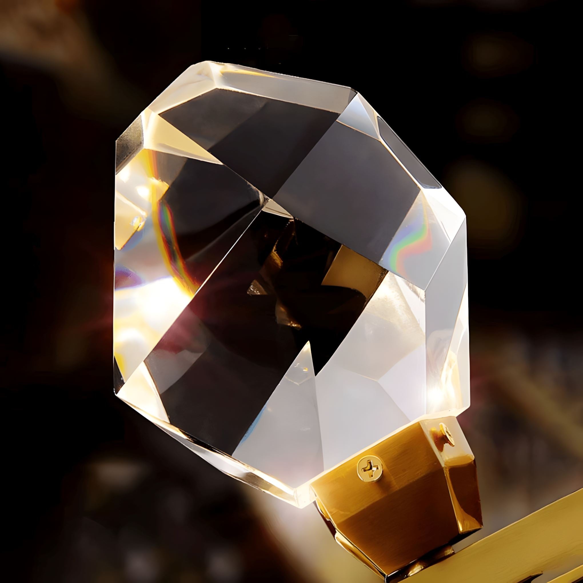 CRYSTAL ROCK (GRAND) - ZENDUCE - 3 / Cone (Inverted Pyramid) / Warm White