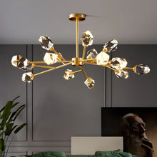 CRYSTAL ROCK (SEMI-FLUSH)-Minimalist Metal K9 Crystal Pendant-ZENDUCE