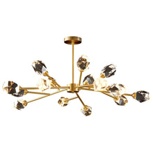 CRYSTAL ROCK (SEMI-FLUSH)-Minimalist Metal K9 Crystal Pendant-ZENDUCE
