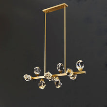 CRYSTAL ROCKS (DINING ROOM) - ZENDUCE - 37.0" - 10 Crystals / Warm White