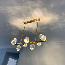 CRYSTAL ROCKS (DINING ROOM) - ZENDUCE - 37.0" - 10 Crystals / Warm White