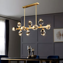 CRYSTAL ROCKS (DINING ROOM) - ZENDUCE - 37.0" - 10 Crystals / Warm White