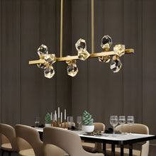 CRYSTAL ROCKS (DINING ROOM) - ZENDUCE - 37.0" - 10 Crystals / Warm White
