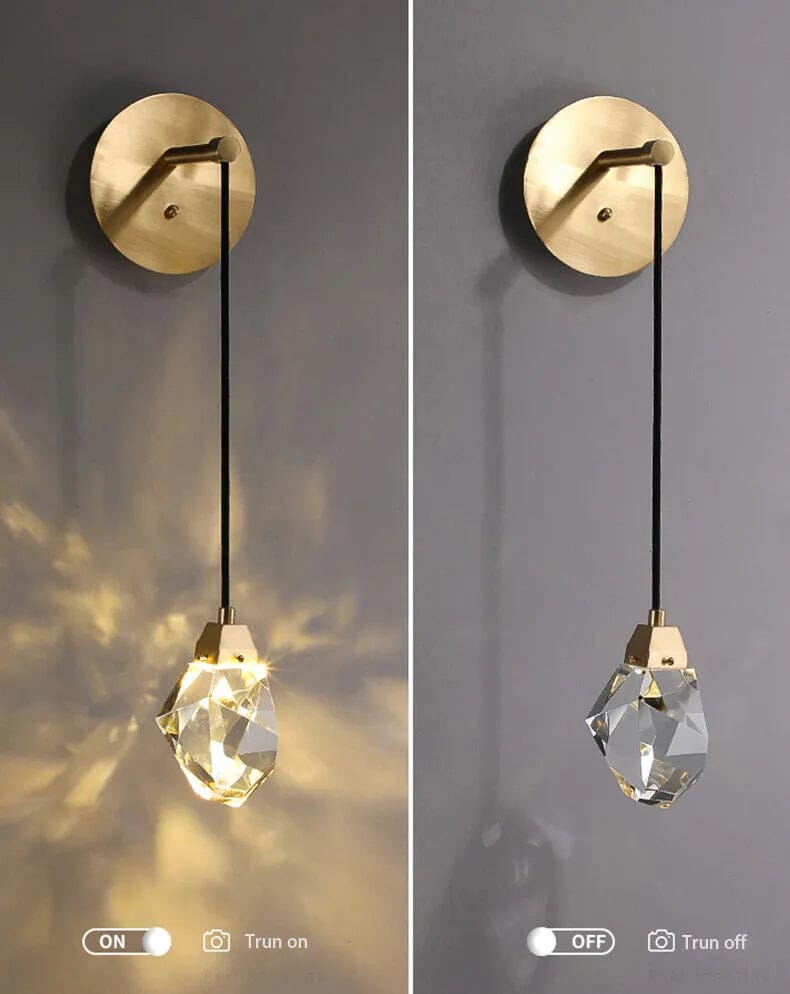 CRYSTAL ROCKS (SINGLE) - ZENDUCE - Wall / Warm White (3000K)