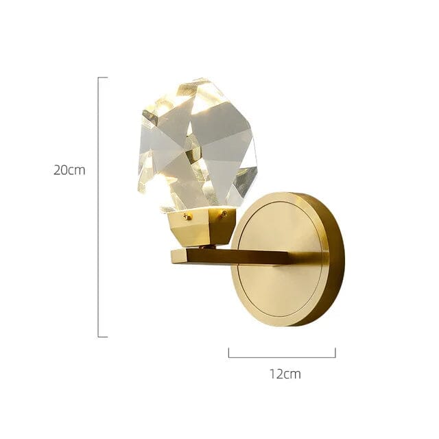 CRYSTAL ROCKS (SINGLE) - ZENDUCE - Wall / Warm White (3000K)