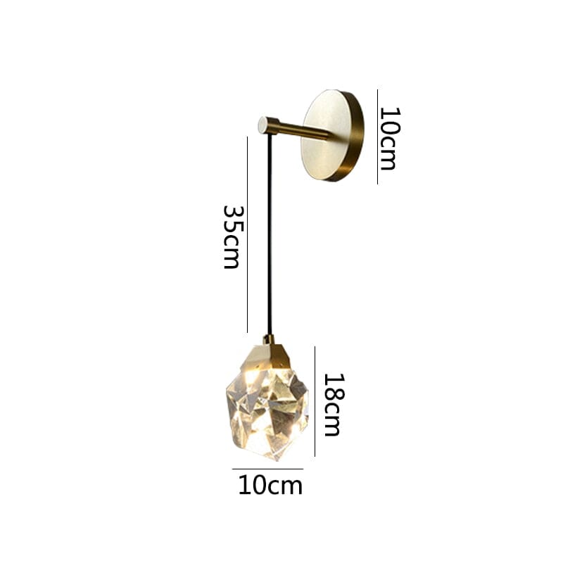 CRYSTAL ROCKS (SINGLE) - ZENDUCE - Wall / Warm White (3000K)