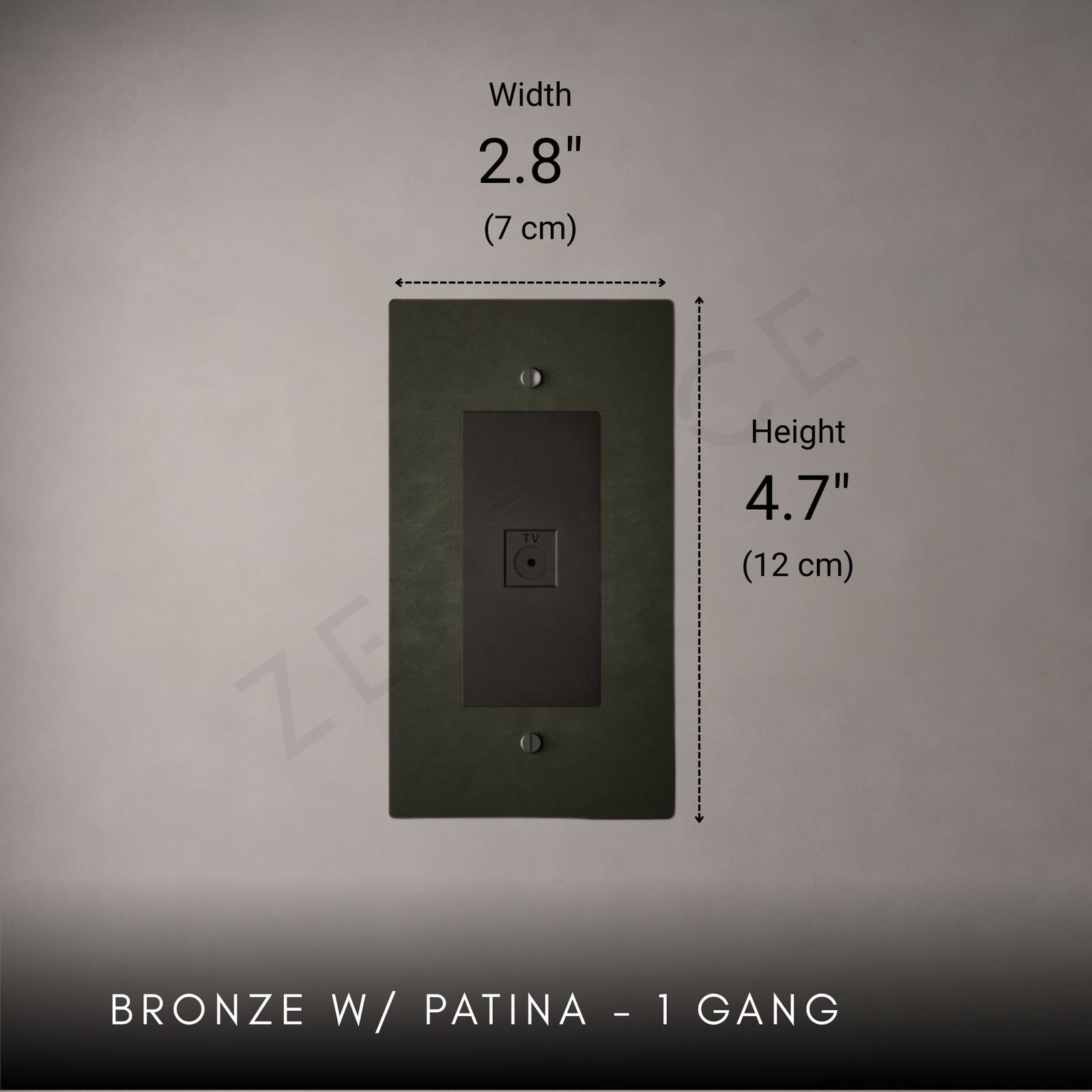 Coaxial TV Wall Socket-Modern Ethernet Wall Socket-ZENDUCE