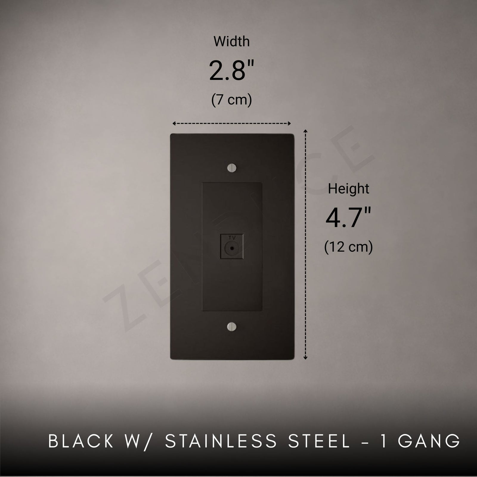 Coaxial TV Wall Socket-Modern Ethernet Wall Socket-ZENDUCE