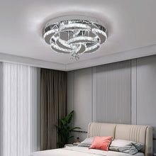Crystal Rose Ceiling Chandelier - ZENDUCE - Cool white