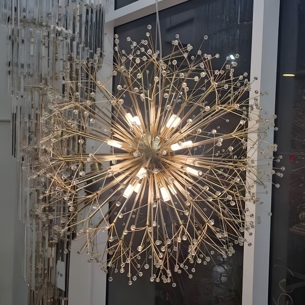 DANDELION - ZENDUCE - D15.7" / Cool white / Gold