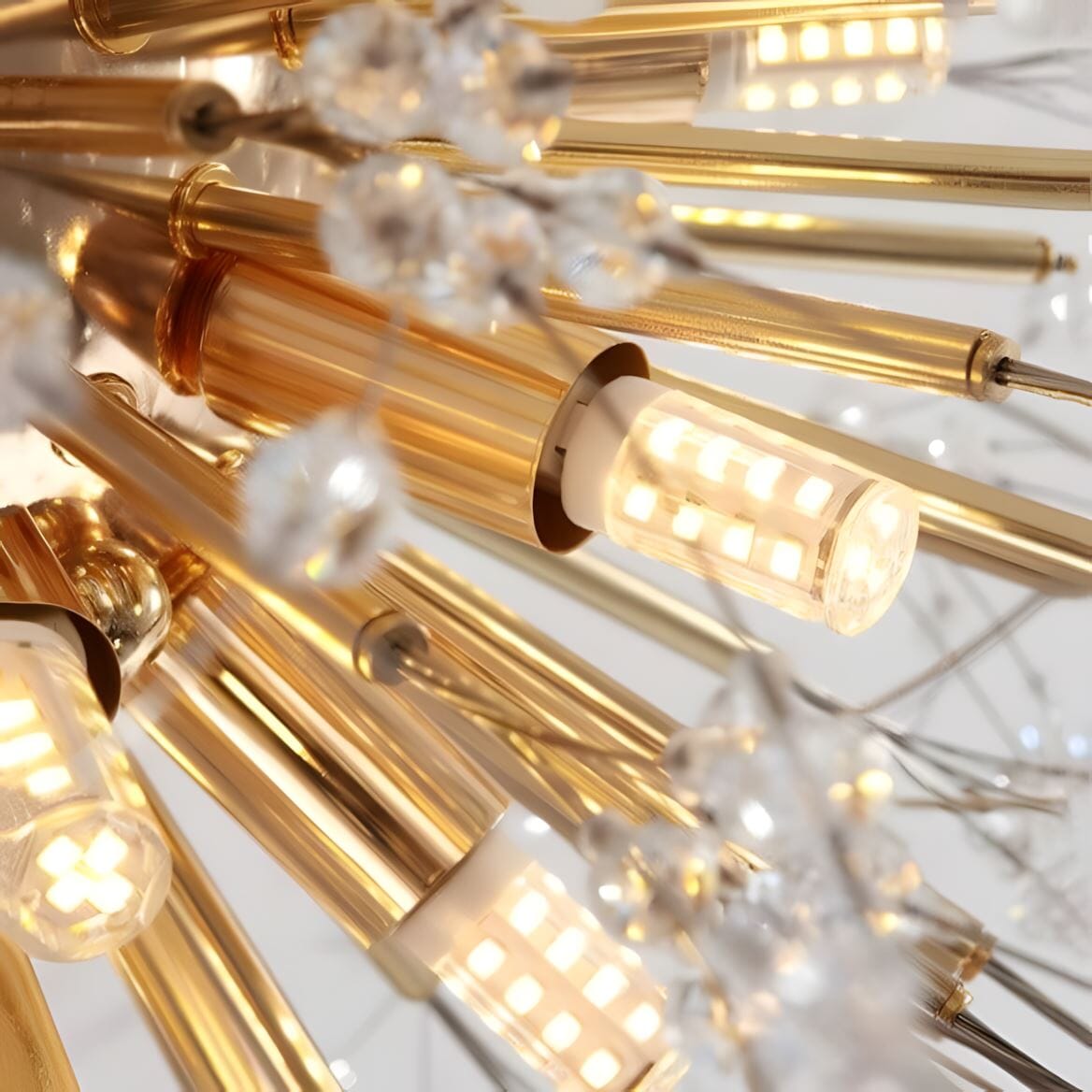 DANDELION - ZENDUCE - D15.7" / Cool white / Gold