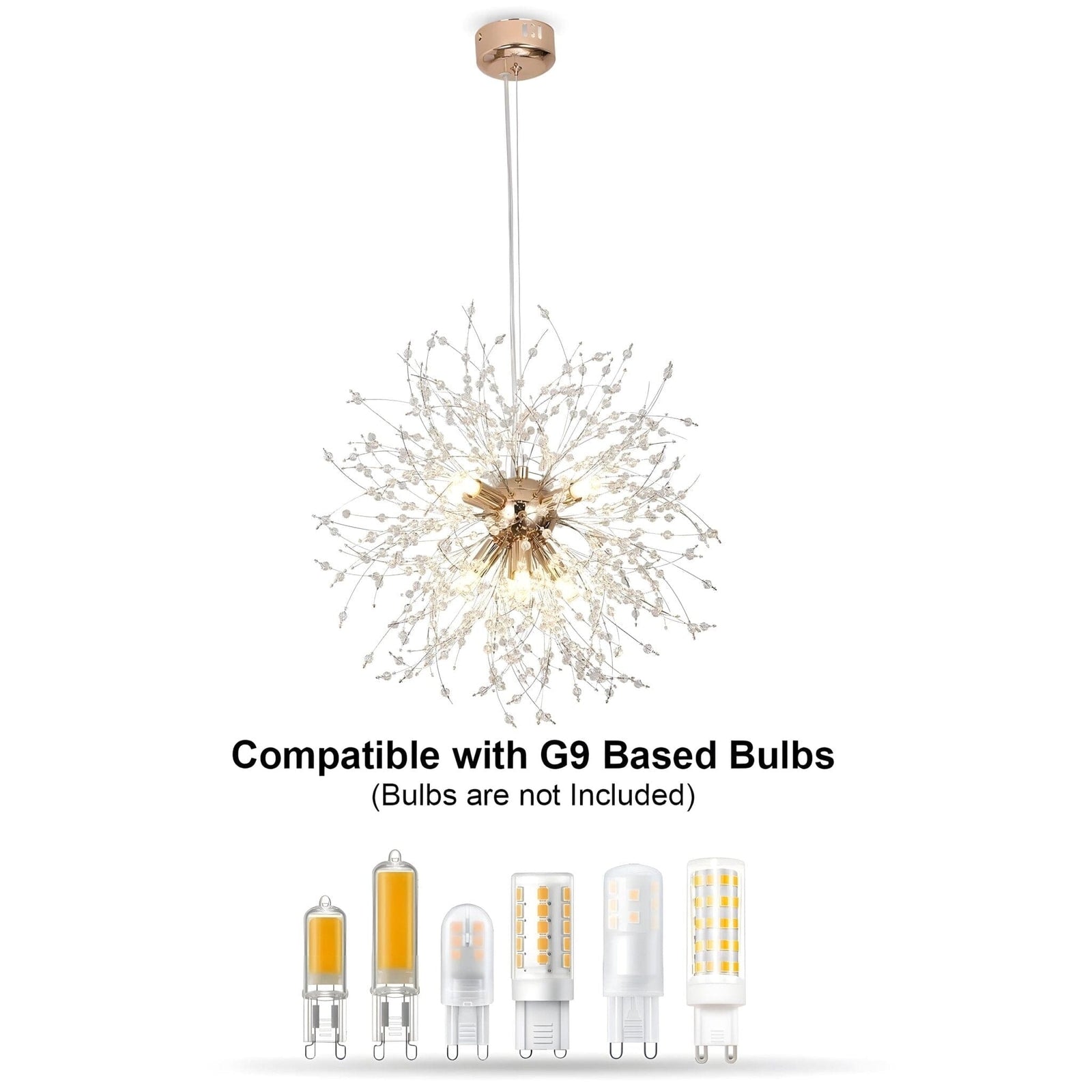 DANDELION - ZENDUCE - D15.7" / Cool white / Gold