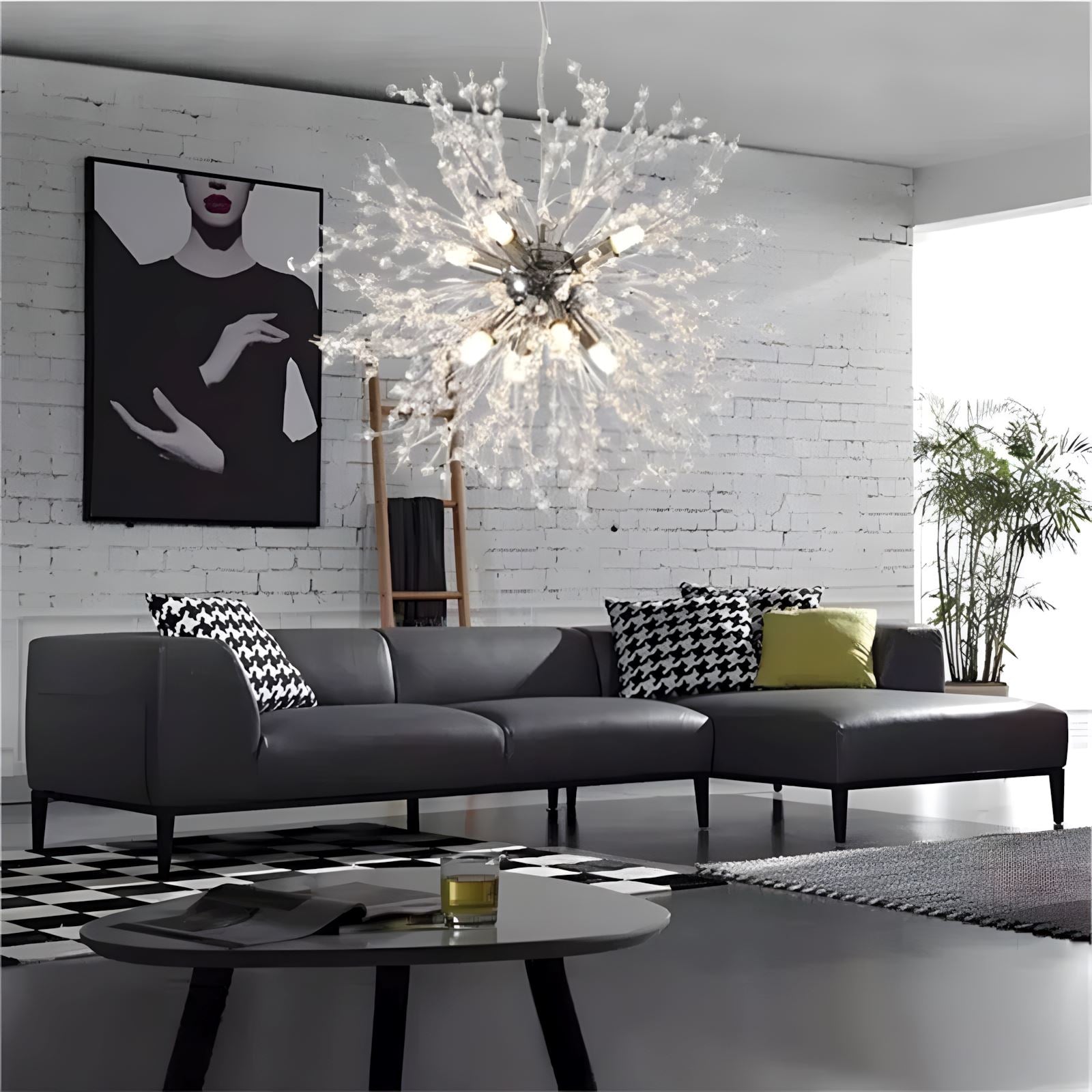 Dandelion - Bloom Crystal Chandelier Display Chandelier