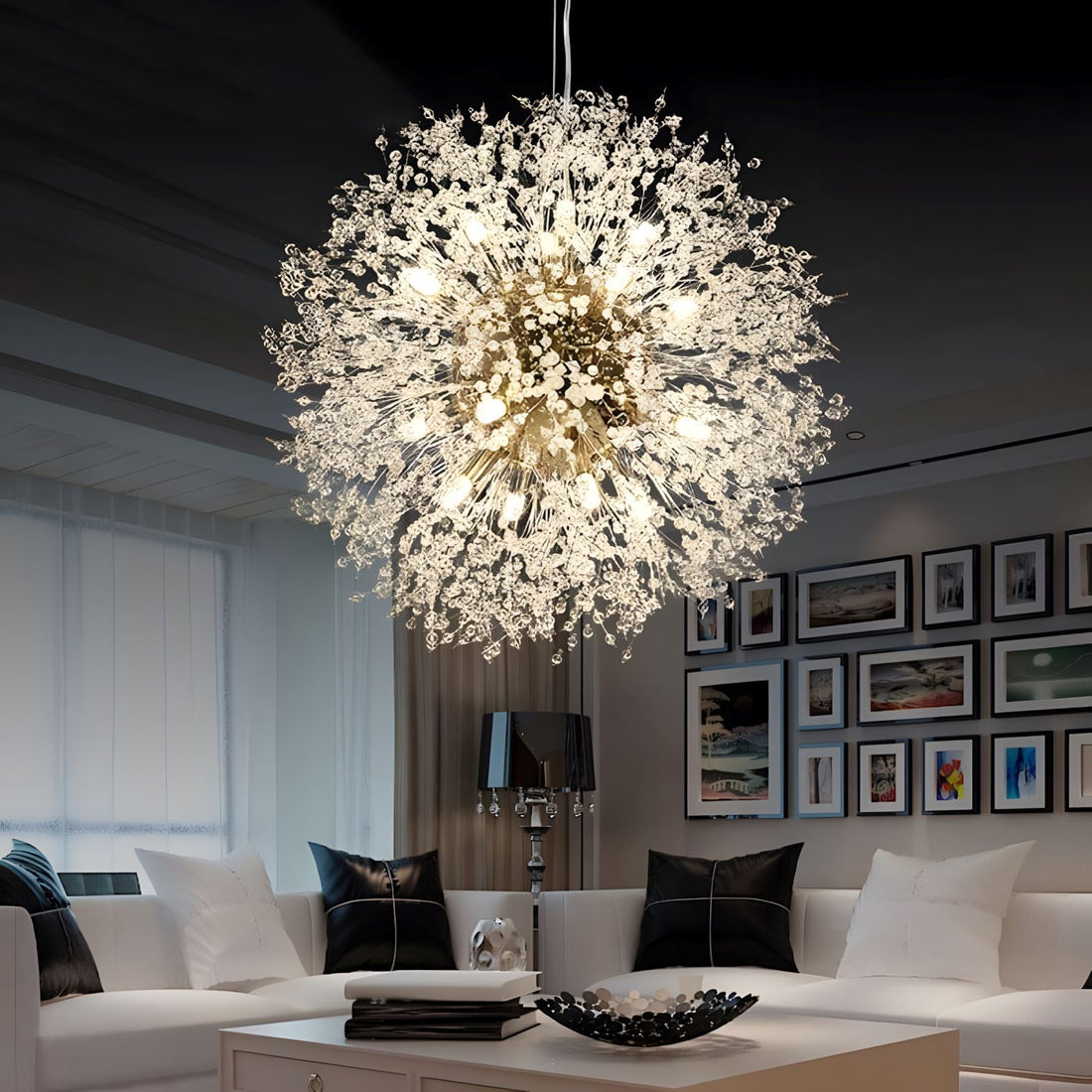 DANDELION - ZENDUCE - D21.6" / Warm white / Gold
