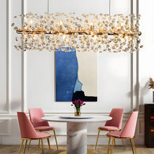 DAYA-Ring Style Crystal Chandelier-ZENDUCE
