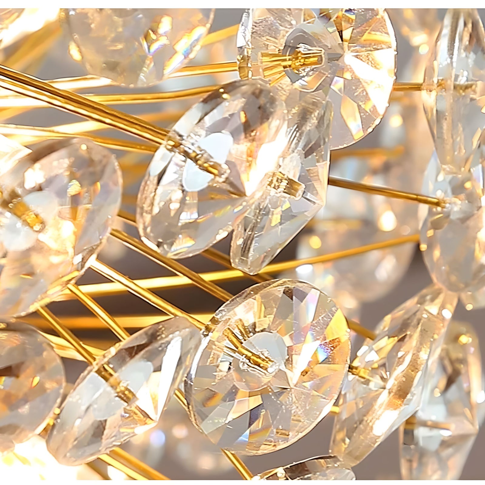 DAYA-Ring Style Crystal Chandelier-ZENDUCE