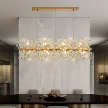 DAYA-Ring Style Crystal Chandelier-ZENDUCE