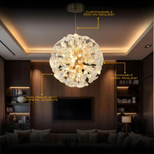 DAYA-Ring Style Crystal Chandelier-ZENDUCE