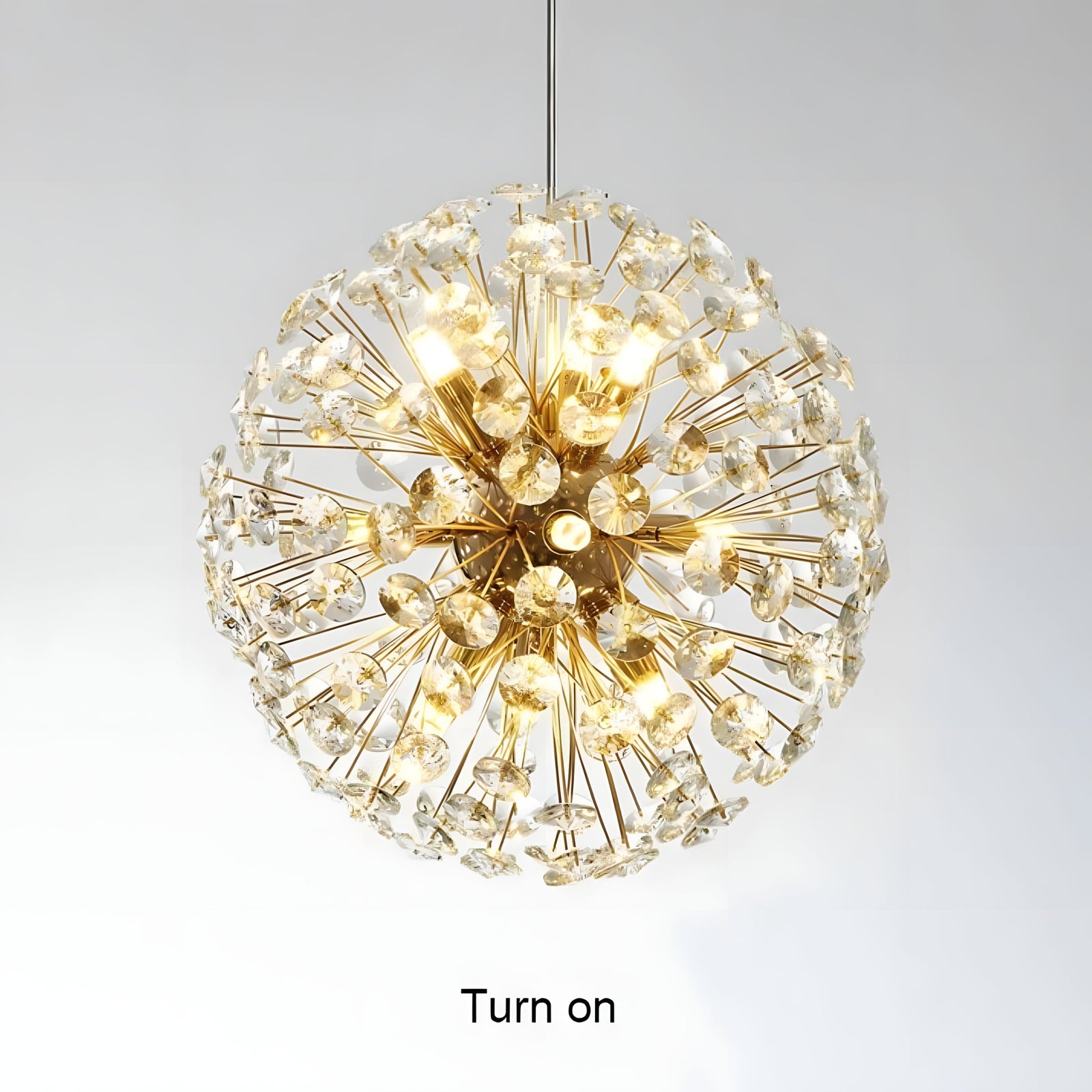 DAYA-Ring Style Crystal Chandelier-ZENDUCE
