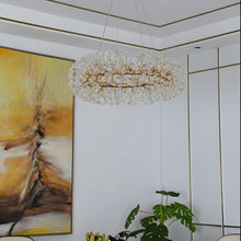 DAYA-Ring Style Crystal Chandelier-ZENDUCE